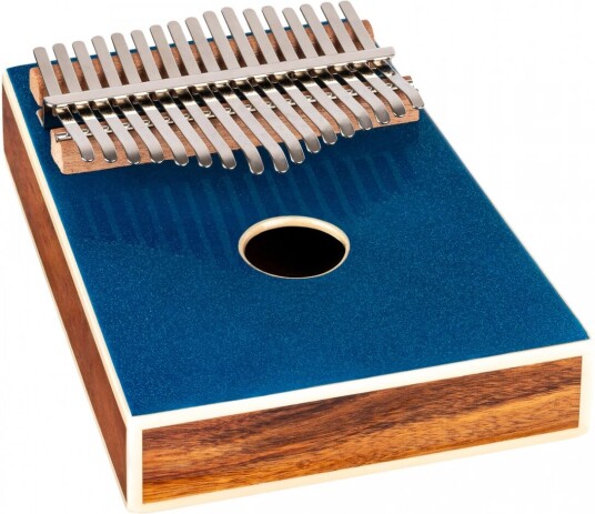 Ortega Guitars Ortega Okb4-Mbl Ortega Kalimba C Major 17keys Acacia - Blue Sparkle