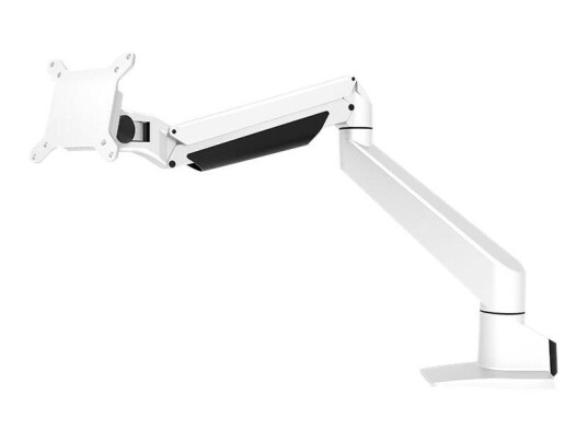 COMPULOCKS Reach VESA Counter Top Articulating Double Jointed Monitor Arm in White monteringssett - leddelt - for LCD-skjerm - hvit