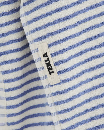 Tekla | Tekla håndklær | Håndkle 70x140 coastal blue stripes Tekla | Tekla håndklær | Håndkle 70x140 coastal blue stripes