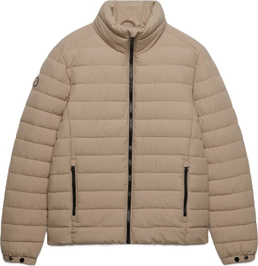 Superdry Fuji Midweight Padded Jkt BUCKWHEAT BEIGE S