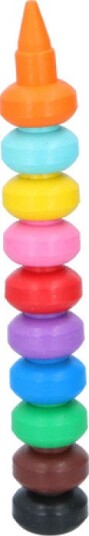 Topwrite Fargekritt Med Easy Grip (10 Farger)