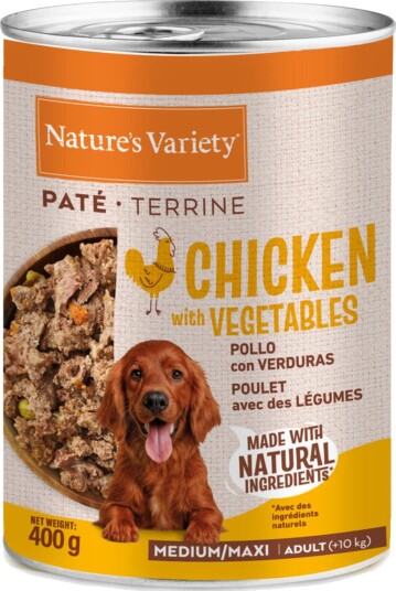 Nature’S Variety Våtfôr Adult Nature'S Variety Paté Medium Maxi Sparepakke Kylling 6 X 400 G