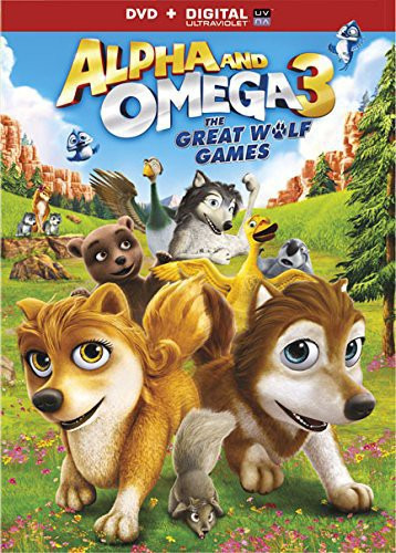 Alpha & Omega: The Great Wolf Games DVD