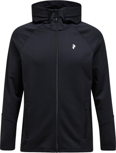 Peak Performance Men's Rider Essentials Zip Hood Black/black/ 2XL Peak Performance Men's Rider Essentials Zip Hood Black/black/ 2XL