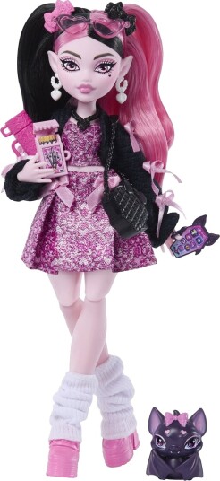 Monster High Draculaura Pop Pink One Size
