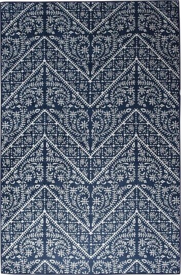 Hall Matte Maggie - Cobalt (80 x 300) - Flerfarget/Fløyel