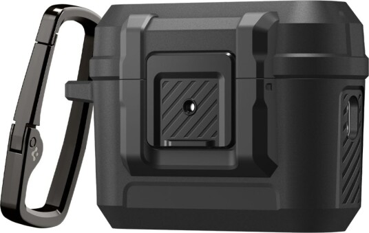 Spigen Lock Fit Etui For Airpods Pro 3 Svart Spigen Lock Fit Etui For Airpods Pro 3 Svart