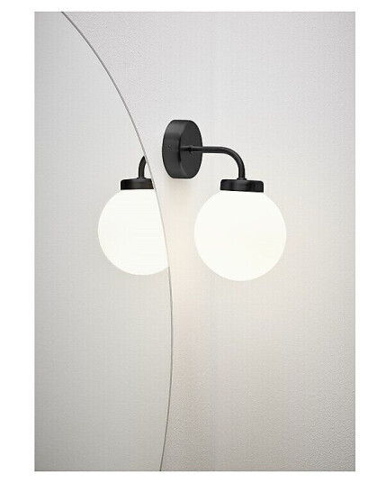 Hafa Globe Lampe 121x160x210 mm Sort Matt Hafa Globe Lampe 121x160x210 mm Sort Matt