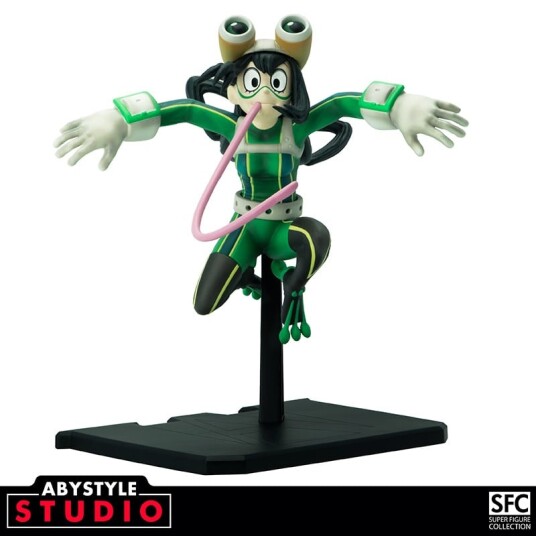 Abysse My Hero Academia Figurine Tsuyu Asui Samlefigur med Utbyttbare Tunger