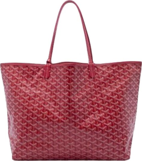 Goyard Vintage Dame Pre owned Rød ONE SIZE,