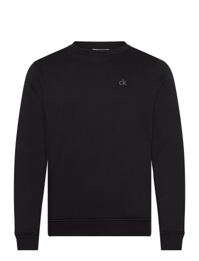 Calvin Klein Golf Planet Crew Sweatshirt   Black   M
