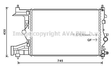 Radiator AVA Clever Choice OLA2484 Radiator AVA Clever Choice OLA2484