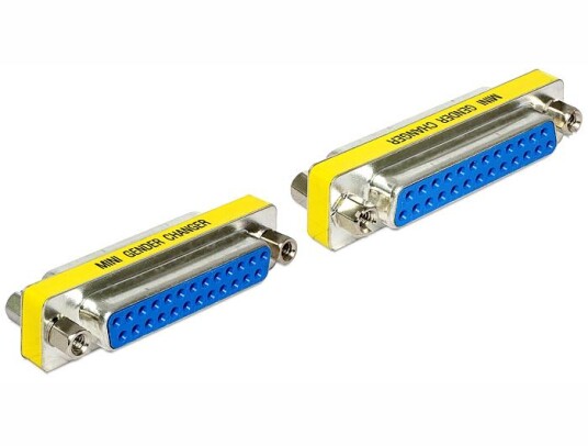 Delock Adapter D-Sub25 Til D-Sub25 Delock Adapter D-Sub25 Til D-Sub25