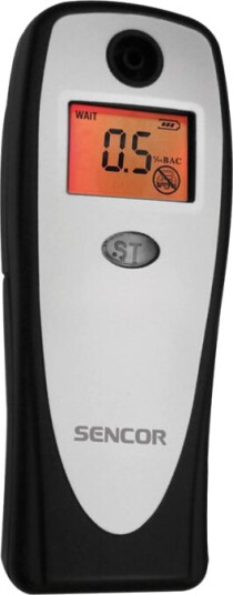 Sencor Sca Ba01 Alkoholtester Svart / Sølv Sencor Sca Ba01 Alkoholtester Svart / Sølv