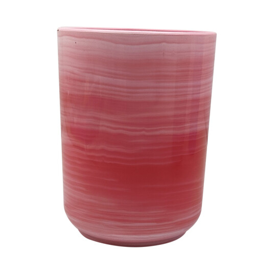 Tannkrus Marble Pastell Look RØD