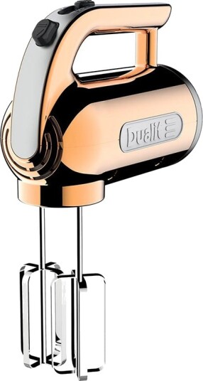 Dualit 400W Håndmikser i Rustfritt Stål med 4 Hastigheter og Deigkrok Gull