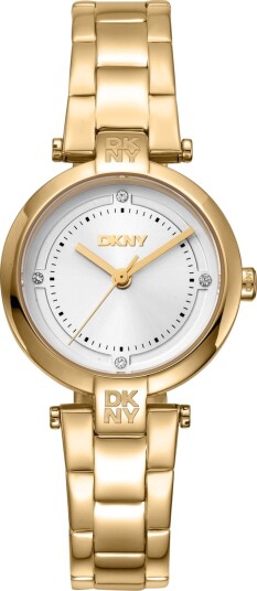 DKNY Dameklokke DK1L043M0055 Essential Mini Sølvfarget/Gulltonet DKNY Dameklokke DK1L043M0055 Essential Mini Sølvfarget/Gulltonet