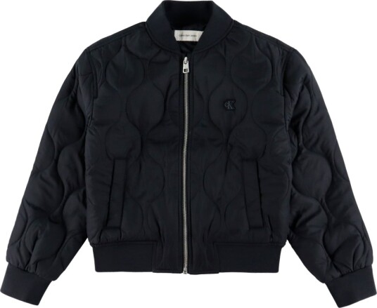 Calvin Klein Polstret Jakke Quiltet Svart Calvin Klein 10 år (140) Dunjakke