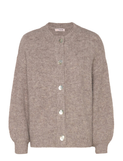 A-View Patrisia Solid Knit Cardigan - Beige - S