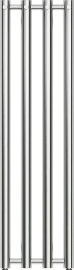 Nordhem Rosendal Håndkletørker 260x1070 mm, Strøm, Rustfritt Stål