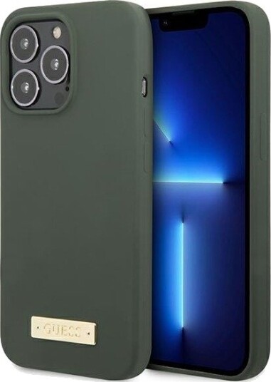 Guess iPhone 13 Pro Max 6.7" Hård Deksel med MagSafe Grønn/Khaki Guess iPhone 13 Pro Max 6.7" Hård Deksel med MagSafe Grønn/Khaki