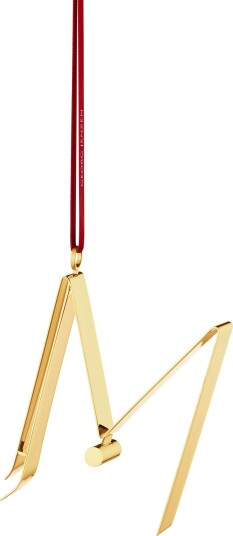 Julepynt 18k Gullplettert, M