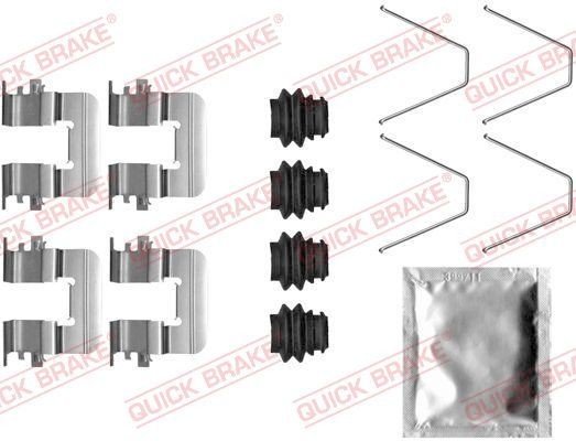 Tilbehørsett, skivebremse belegg QUICK BRAKE 109-0046