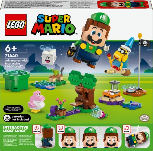 LEGO Super Mario På eventyr med interaktive LEGO® Luigi™ 71440