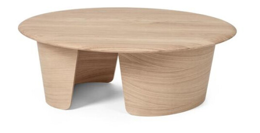 Sibast Furniture No 7 Lounge Coffee Table Ø90 Lav Hvitoljet Hvit /Massiv Sibast Furniture No 7 Lounge Coffee Table Ø90 Lav Hvitoljet Hvit /Massiv