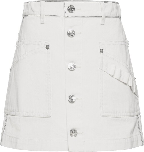 Diesel Gladel Skirt White 116