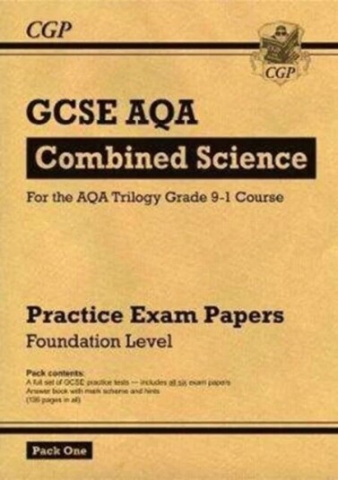 Gcse Combined Science Aqa Practice Papers: Foundation Pack 1 Av Cgp Books Gcse Combined Science Aqa Practice Papers: Foundation Pack 1 Av Cgp Books