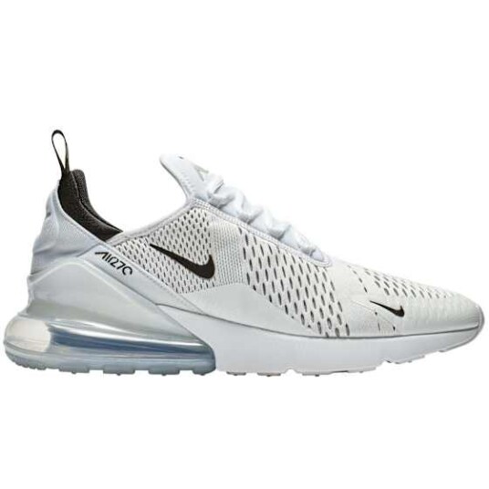 Nike Air Max 270 Herre White/Black/White 45.5