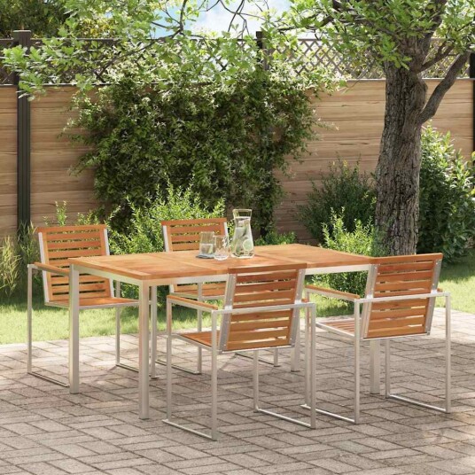  Ute spisebord Brun 150 x 90 x 75 cm Heltre teak