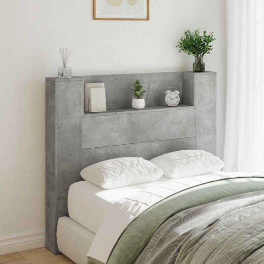  Hodegavl Betonggrå 120 x 16,5 x 103,5 cm Konstruert tre