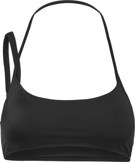Monki Strappy Bikini Top Black M Monki Strappy Bikini Top Black M