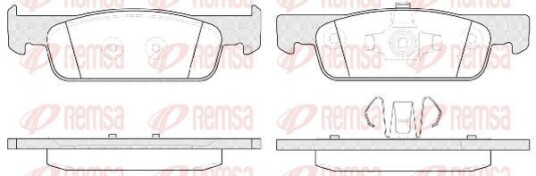 Bremseklosser KAWE 1540 00