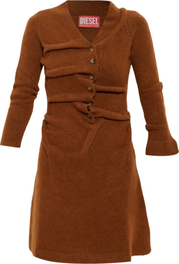 Diesel Dame Kjoler Brun L,