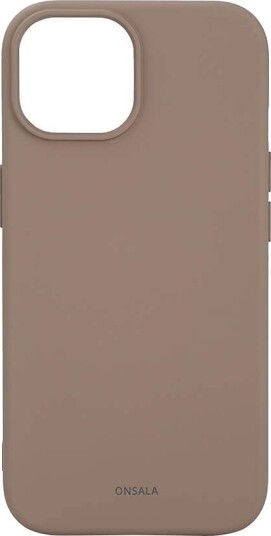 ONSALA Bakside Sil Touch Resirkulert MagSerie iPhone 15 Sommersand