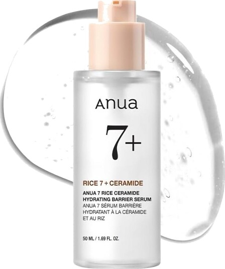 Anua 7 Rice Ceramide Hydrating Barrier Serum 50 ml - Fuktighetsgivende Ansiktsserum