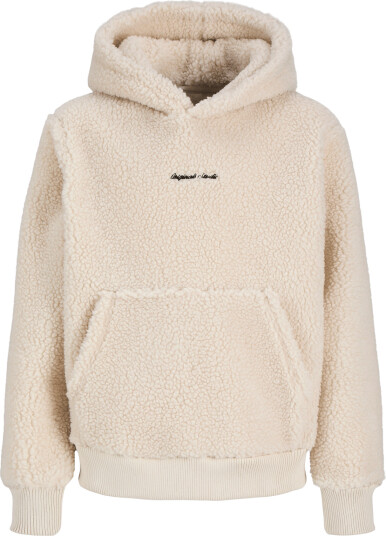Jack & Jones Jornorrebro Emb Teddy Sweat Hood Jnr Cream 140 Jack & Jones Jornorrebro Emb Teddy Sweat Hood Jnr Cream 140