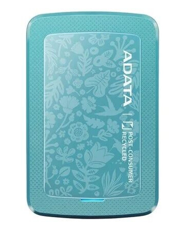 A-Data ADATA HC300 ECO Ekstern Harddisk 1TB Grnn