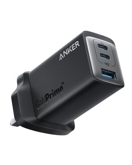 Anker 735 3-port 65W USB-lader Svart Anker 735 3-port 65W USB-lader Svart