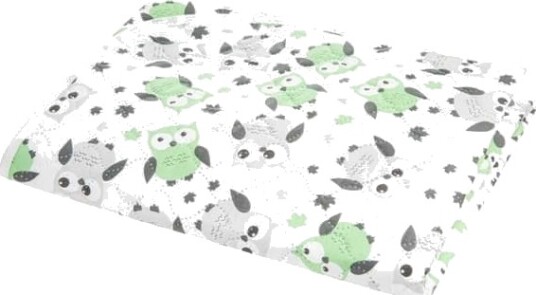 Akuku Peva stellepute 55x70 ugler grå AKUKU 01203