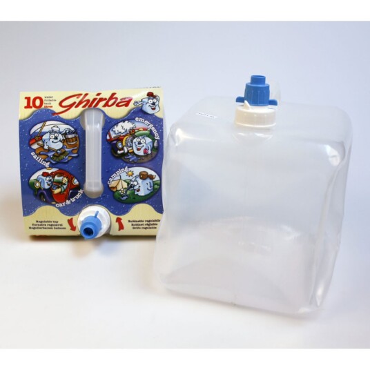 Vanndunk med kran sammenleggbar 10 liter Vanndunk med kran sammenleggbar 10 liter