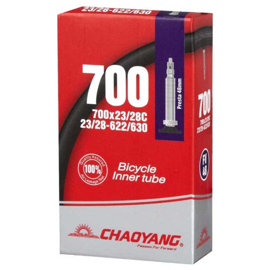 Chaoyang racerslange 700 x 23 28C 48 mm. Chaoyang racerslange 700 x 23 28C 48 mm.