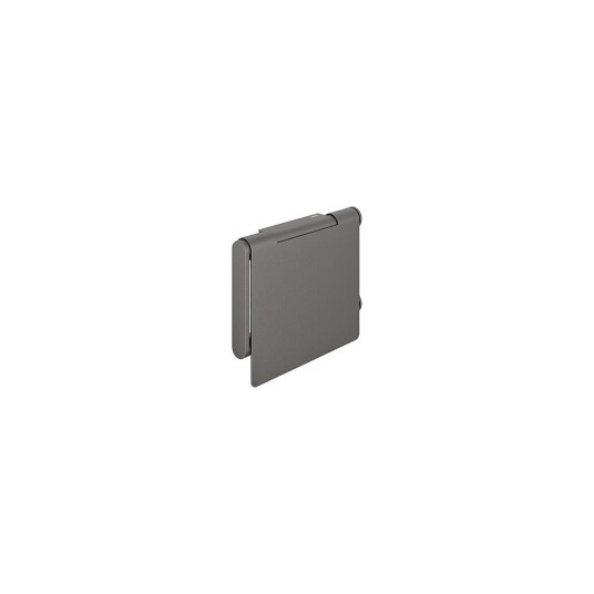 HEWI toalettrullholder 135x110 mm mørkegrå matt
