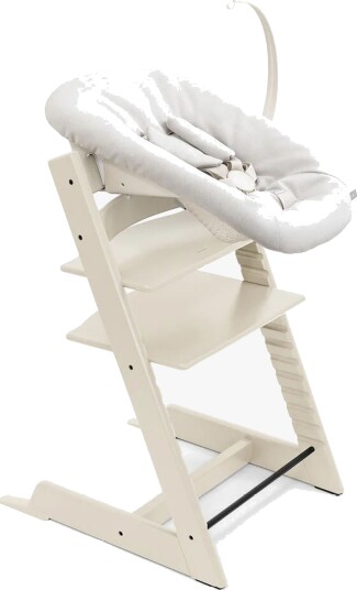 Stokke Tripp Trapp Matstol Bundle inkl. Newborn Set Vanilla White Stokke Tripp Trapp Matstol Bundle inkl. Newborn Set Vanilla White