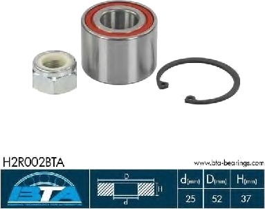 BTA H2R002BTA Hjullager