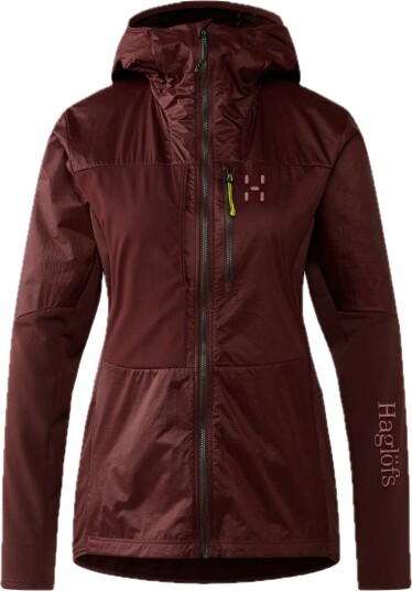 Haglöfs Women"s Nallo Touring Hybrid Mid Maroon Trail L
