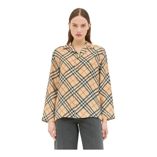 Burberry Dame Bluser & Skjorter Beige 3XS, Burberry Dame Bluser & Skjorter Beige 3XS,